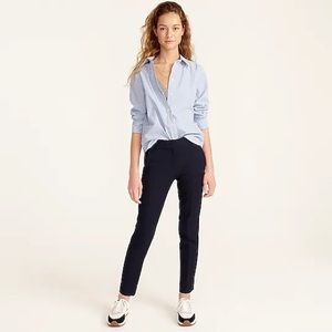 J. Crew Cameron slim cropped pant in four-season stretch in Navy